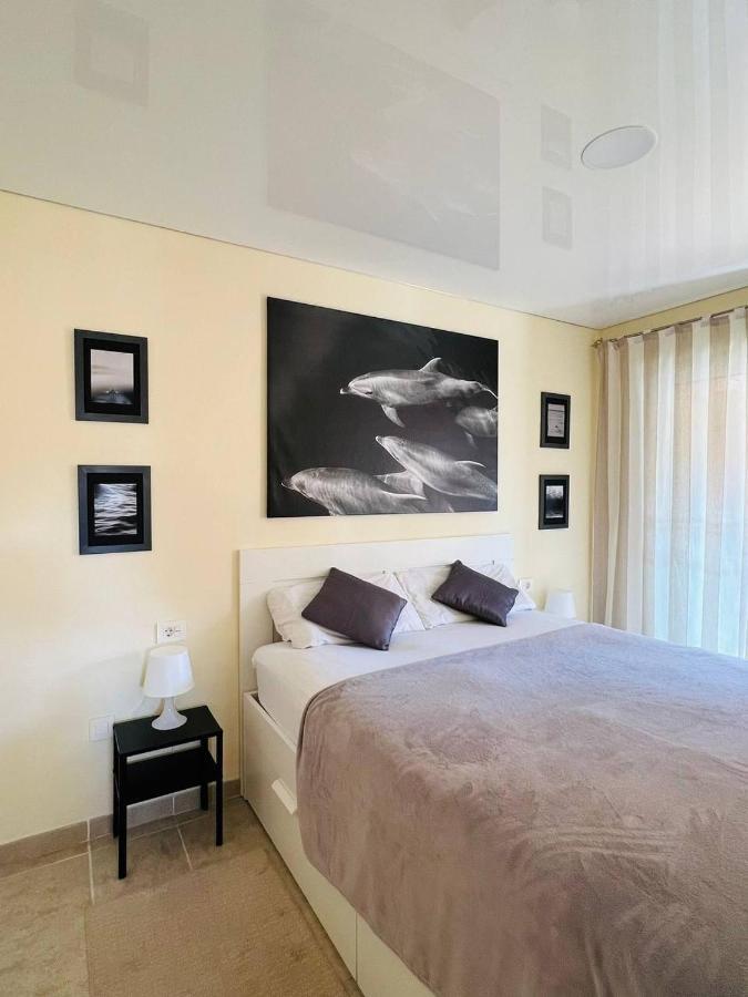 Cozy Beachfront Flat With Pool & Panoramic Sea View Terrace Apartment Puerto de Santiago  Luaran gambar